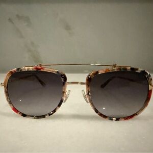 KREWE Breton Capri Rose Gold Sunglasses